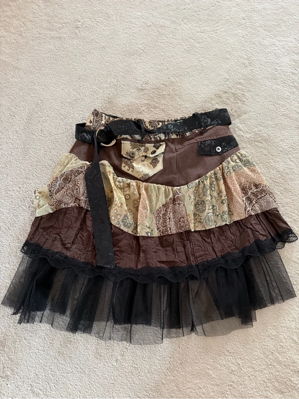 Vintage Des Filles à la Vanille Paris skirt - Picture 1 of 1